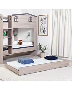 Hector Trundle Bed - Ash Grey