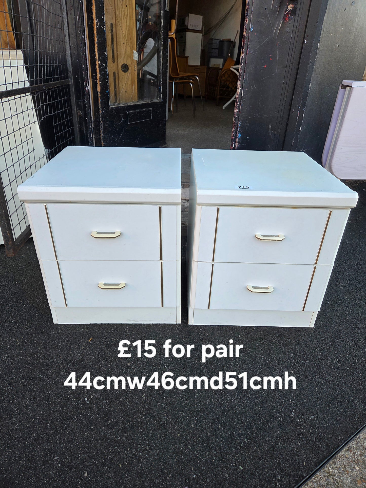 2 bedside tables π Free delivery in Leicester π