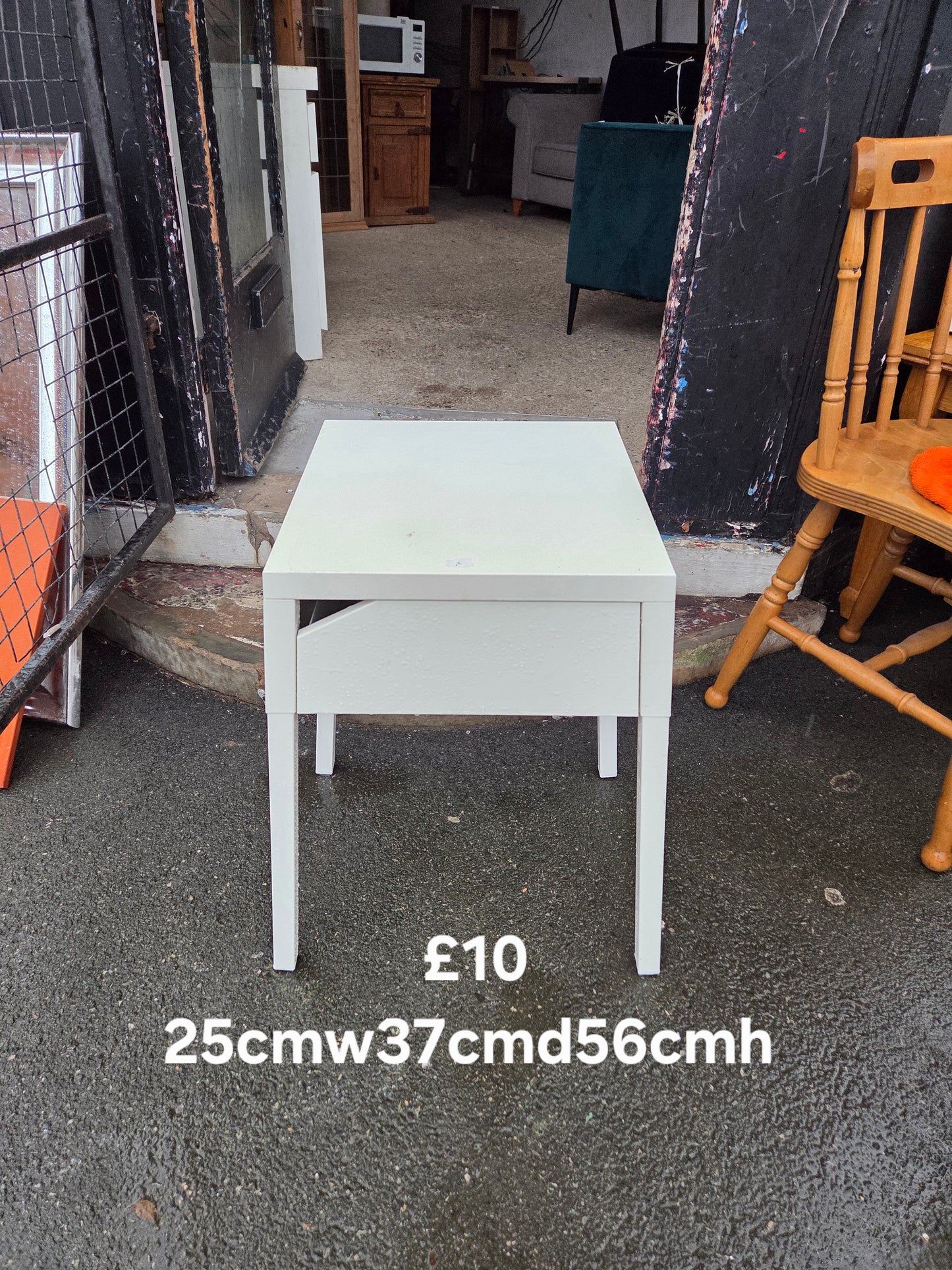 Metal side table π Free delivery in Leicester π