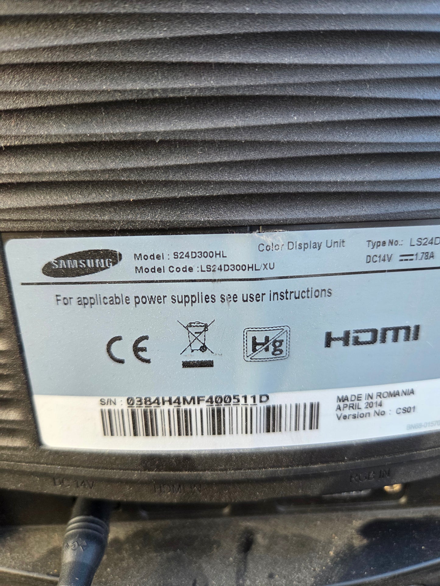 Samsung 24 inch display unit π Free delivery in Leicester π