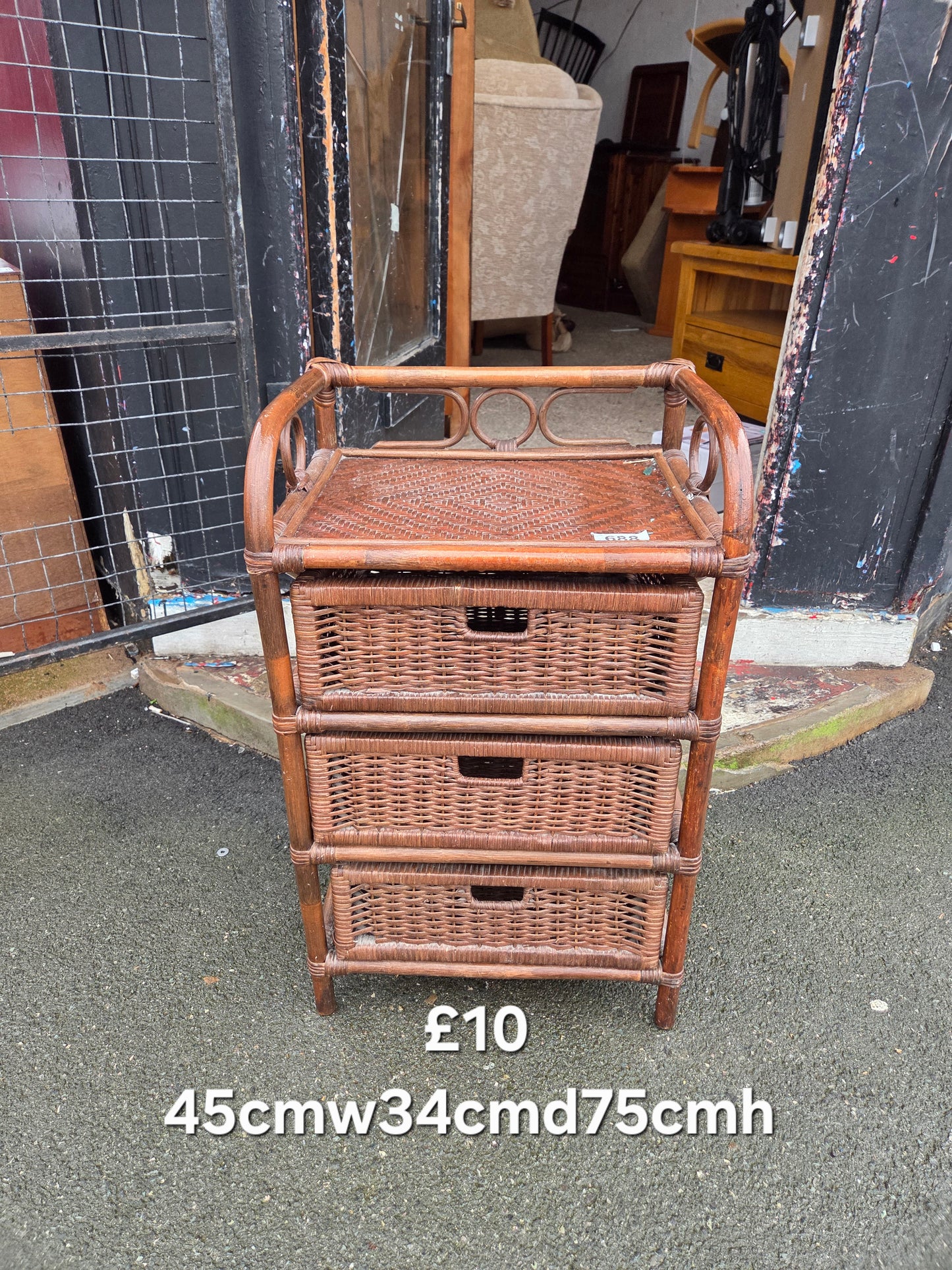 Wicker unit π Free delivery in Leicester π