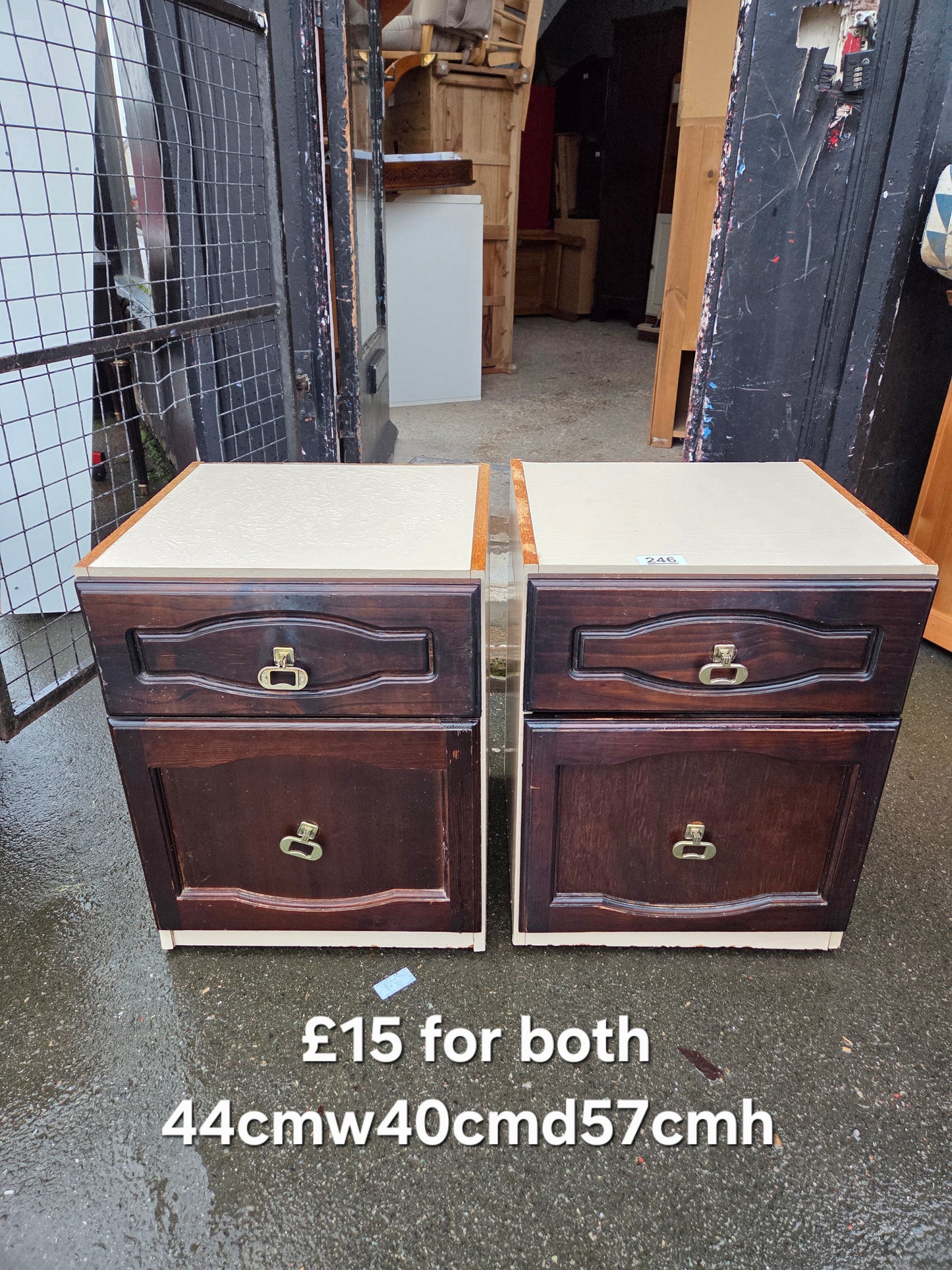2 bedside tables π Free delivery in Leicester π