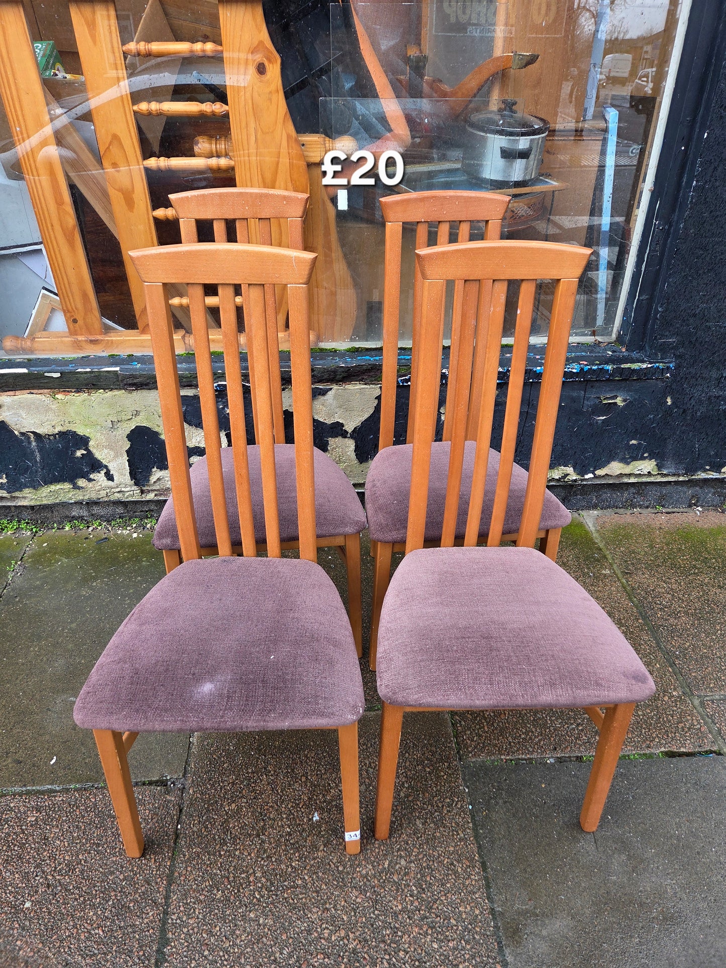 4 chairs π Free delivery in Leicester π