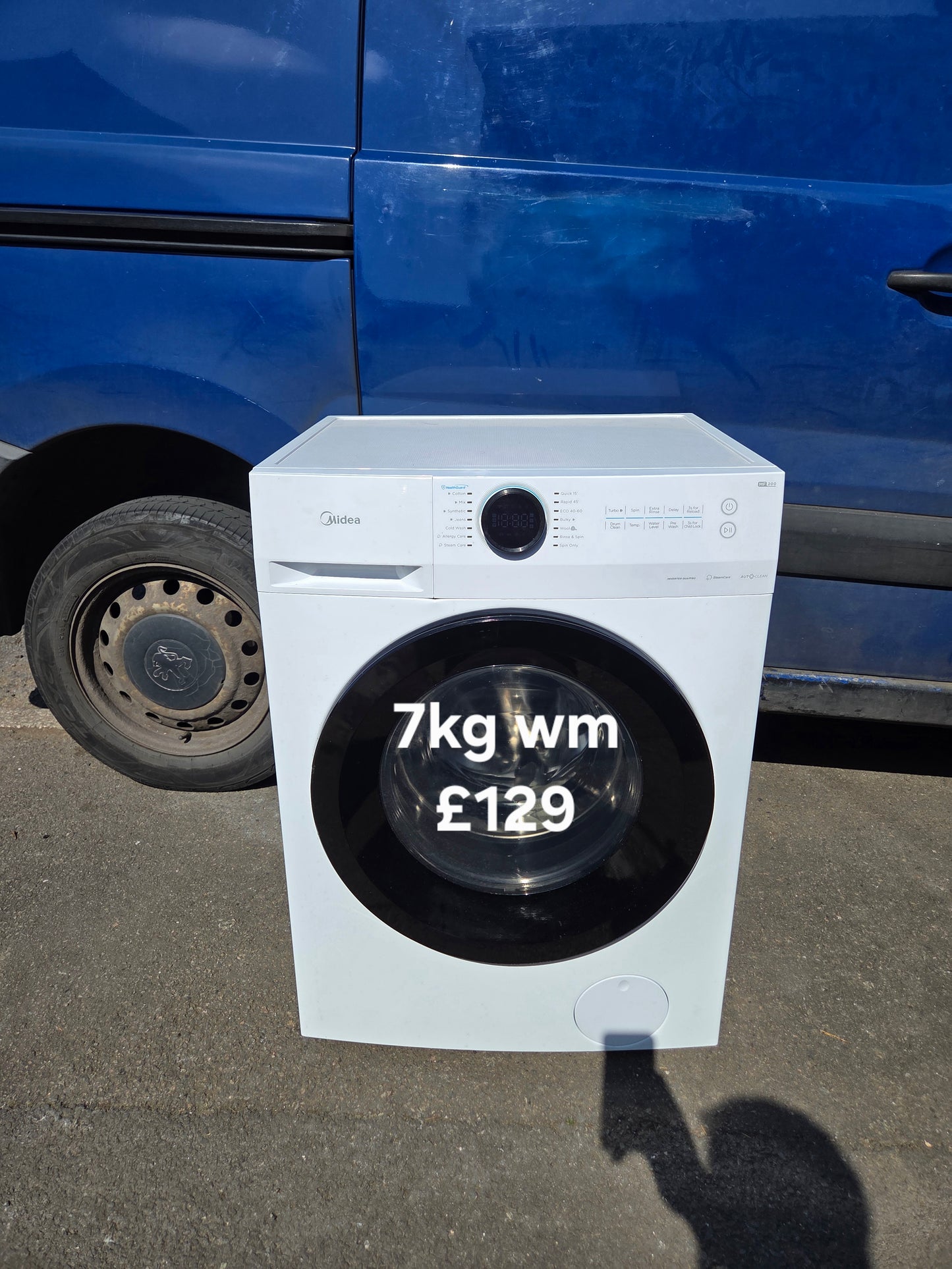 Midea 7kg washing machine ๐ Free Delivery ๐ 120 Days Warranty ๐