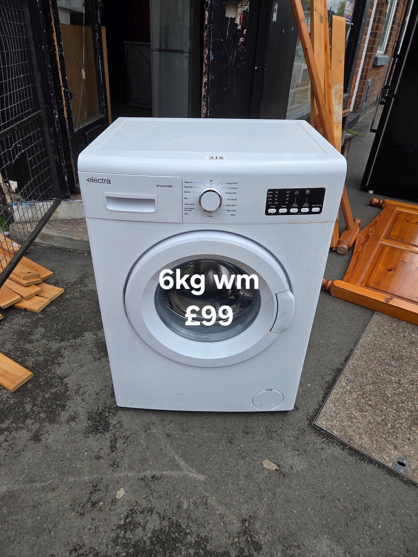 Electra 6kg washing machine ๐ Free Delivery ๐ 120 Days Warranty ๐