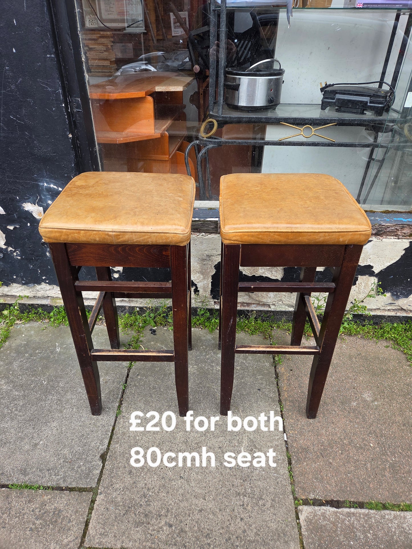 2 bar stools 🌟 Free delivery in Leicester 🌟