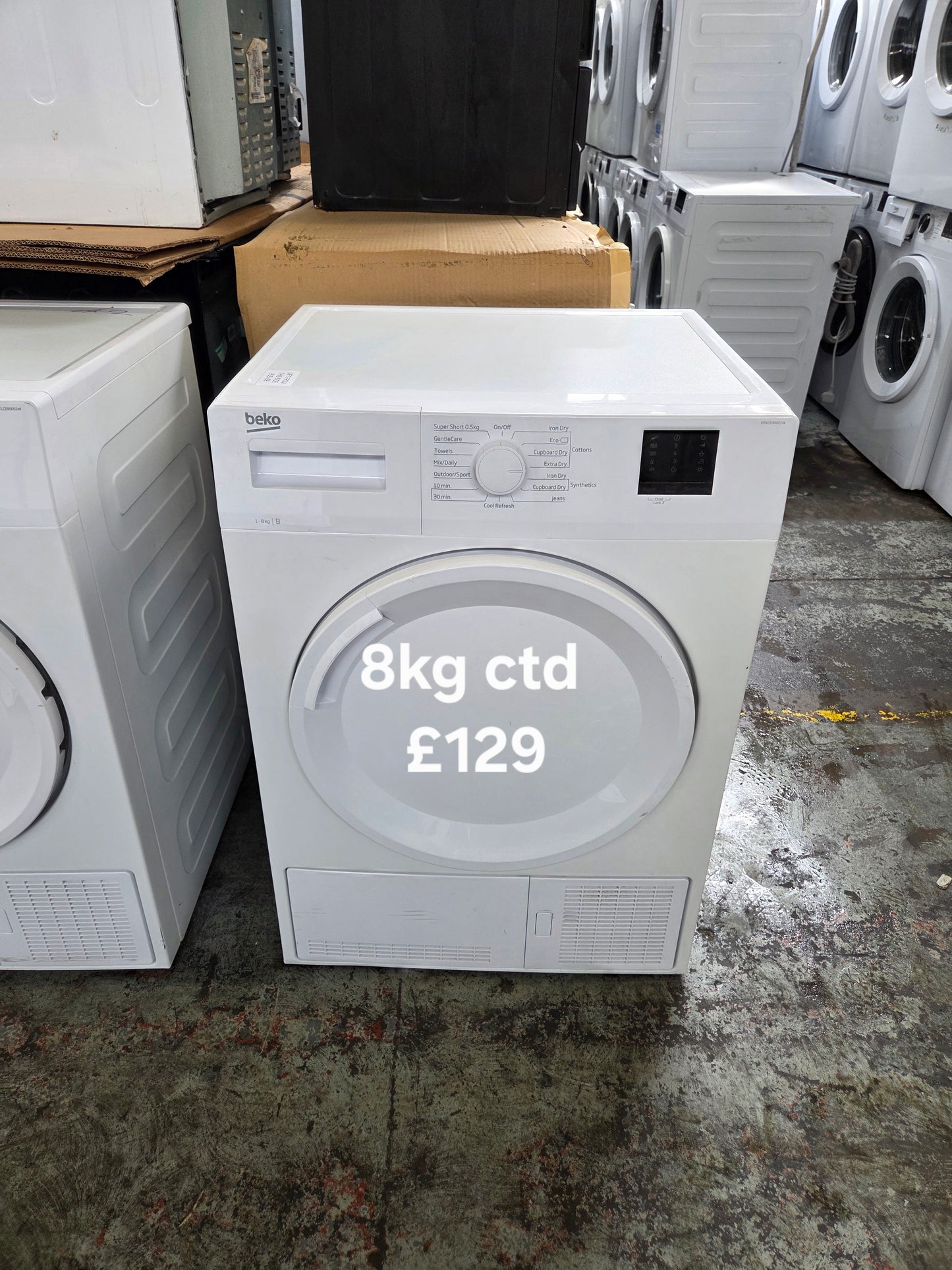 Beko 8kg condenser tumble dryer π Free Delivery π 120 Days Warranty π