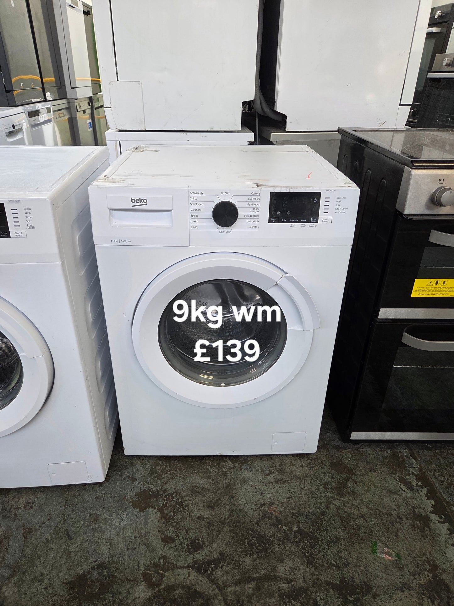 Beko 9kg washing machine π Free Delivery π 120 Days Warranty π