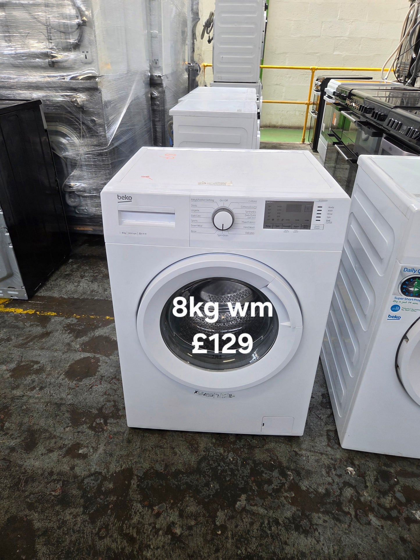 Beko 8kg washing machine ๐ Free Delivery ๐ 120 Days Warranty ๐