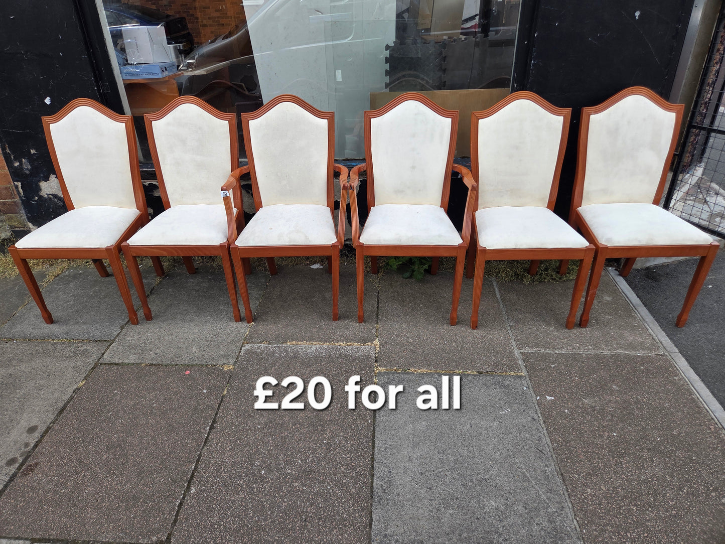 6 dining chairs ๐ Free delivery in Leicester ๐