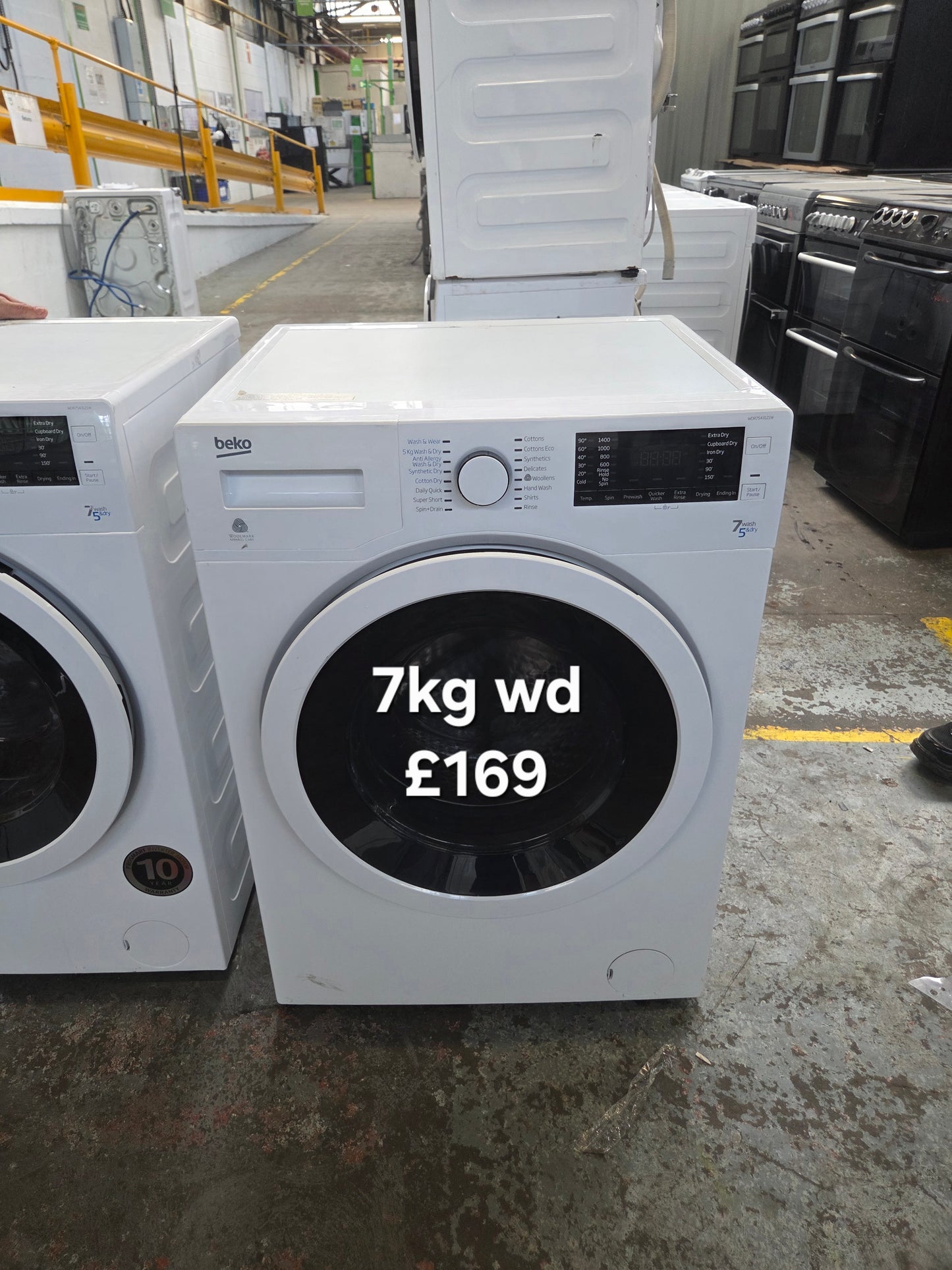 Beko 7kg washer dryer π Free Delivery π 120 Days Warranty π