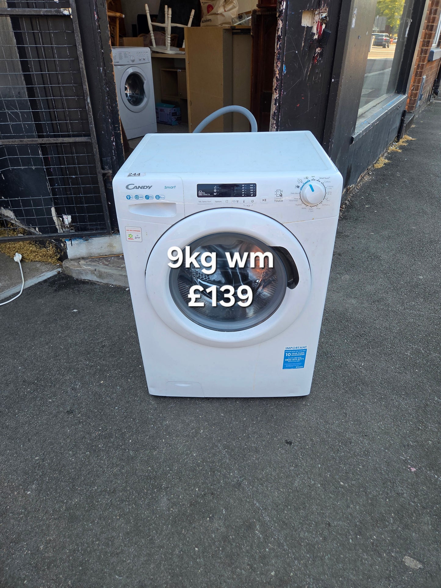 Candy 9kg washing machine π Free Delivery π 120 Days Warranty π