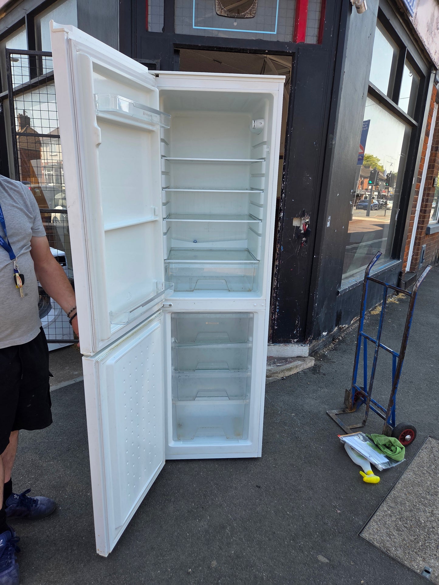 Hotpoint fridge freezer π Free Delivery π 120 Days Warranty π