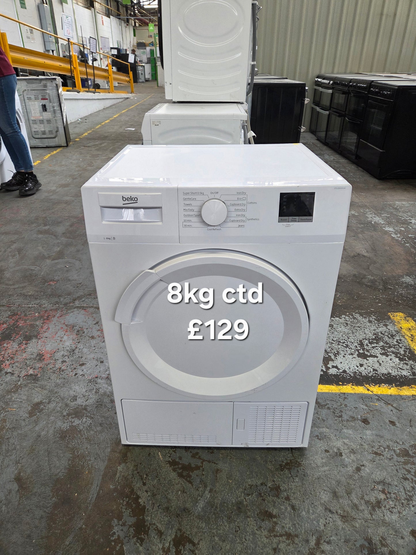 Beko 8kg condenser tumble dryer π Free Delivery π 120 Days Warranty π