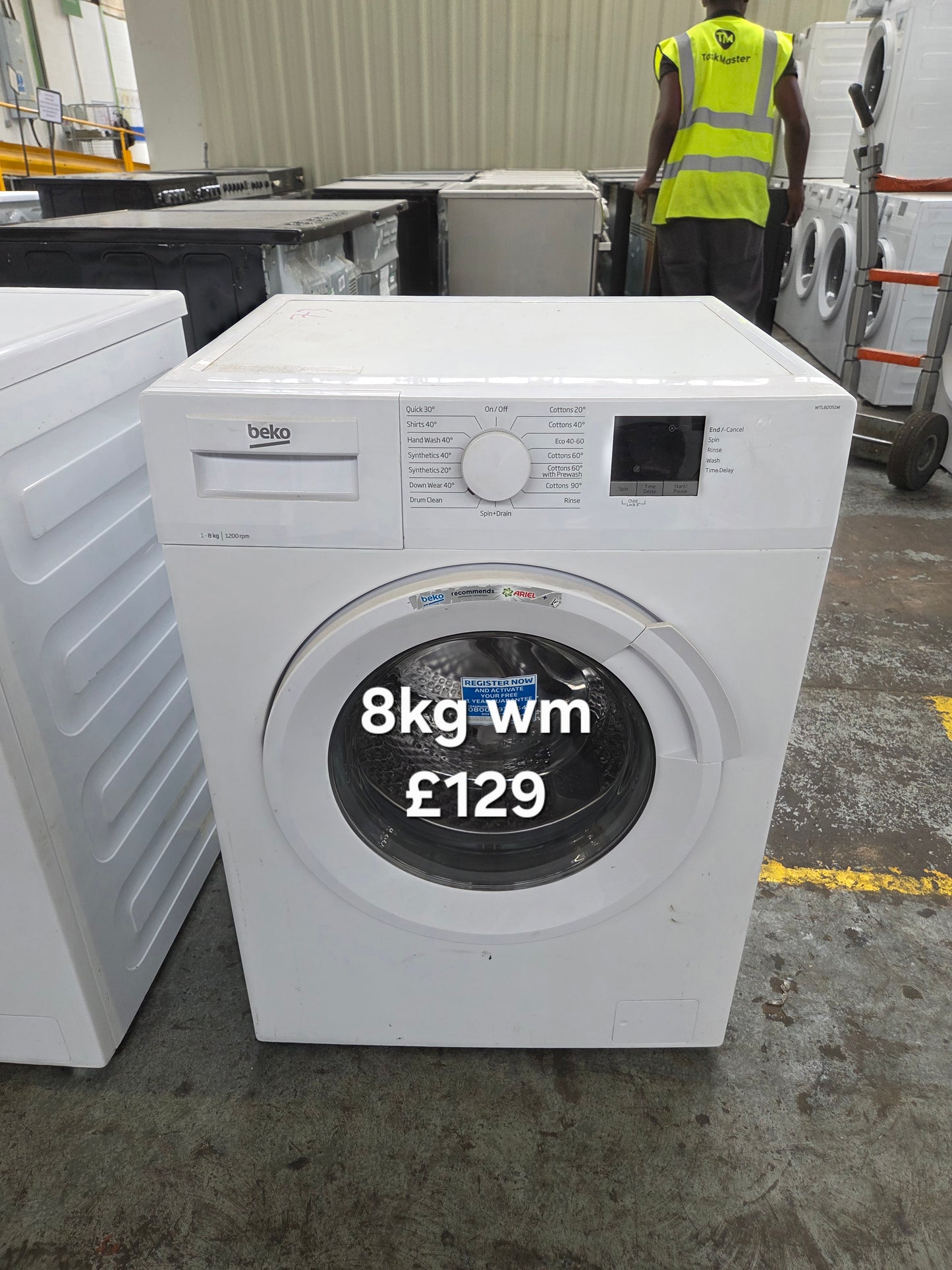 Beko 8kg washing machine π Free Delivery π 120 Days Warranty π
