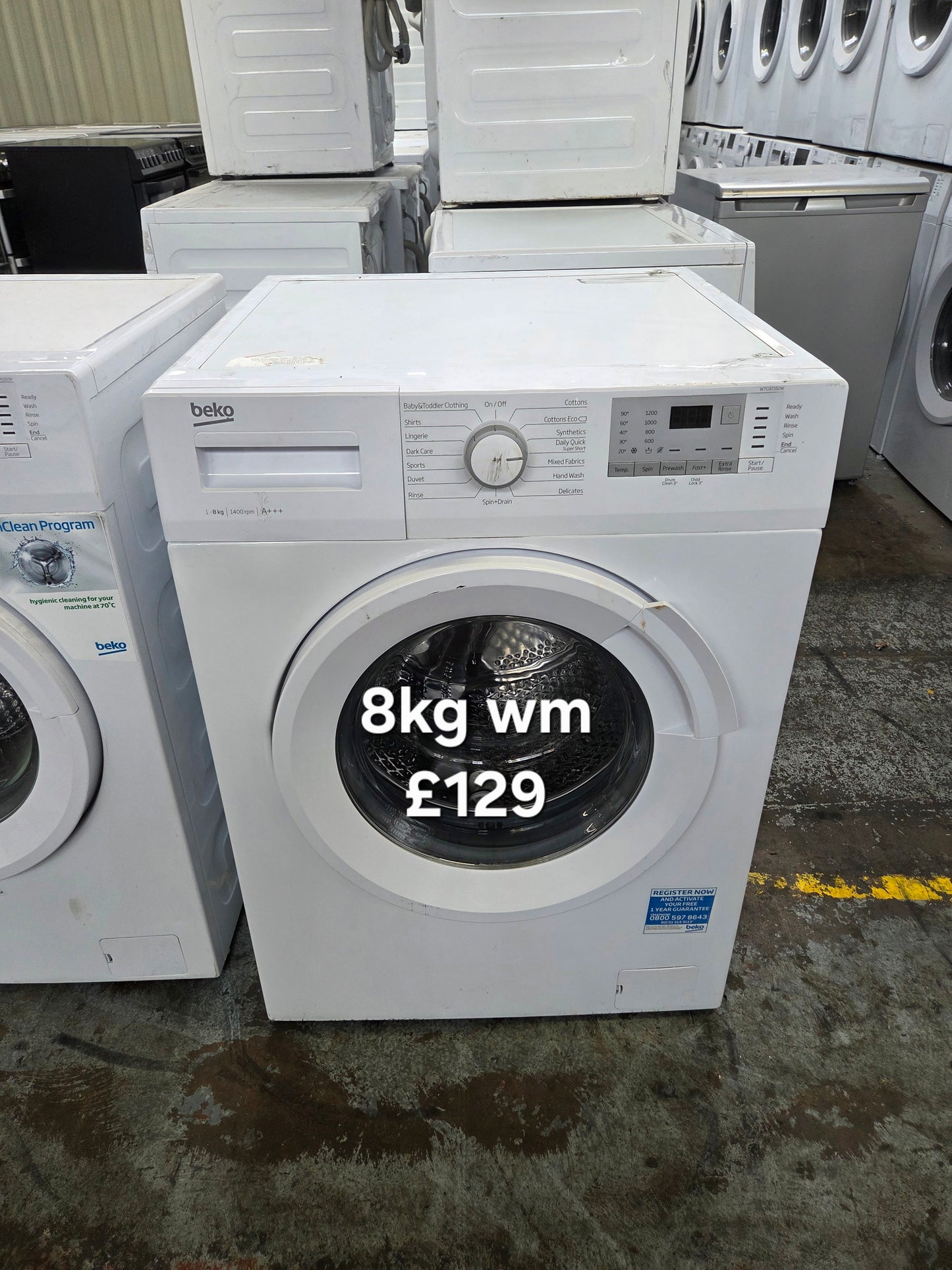 Beko 8kg washing machine π Free Delivery π 120 Days Warranty π