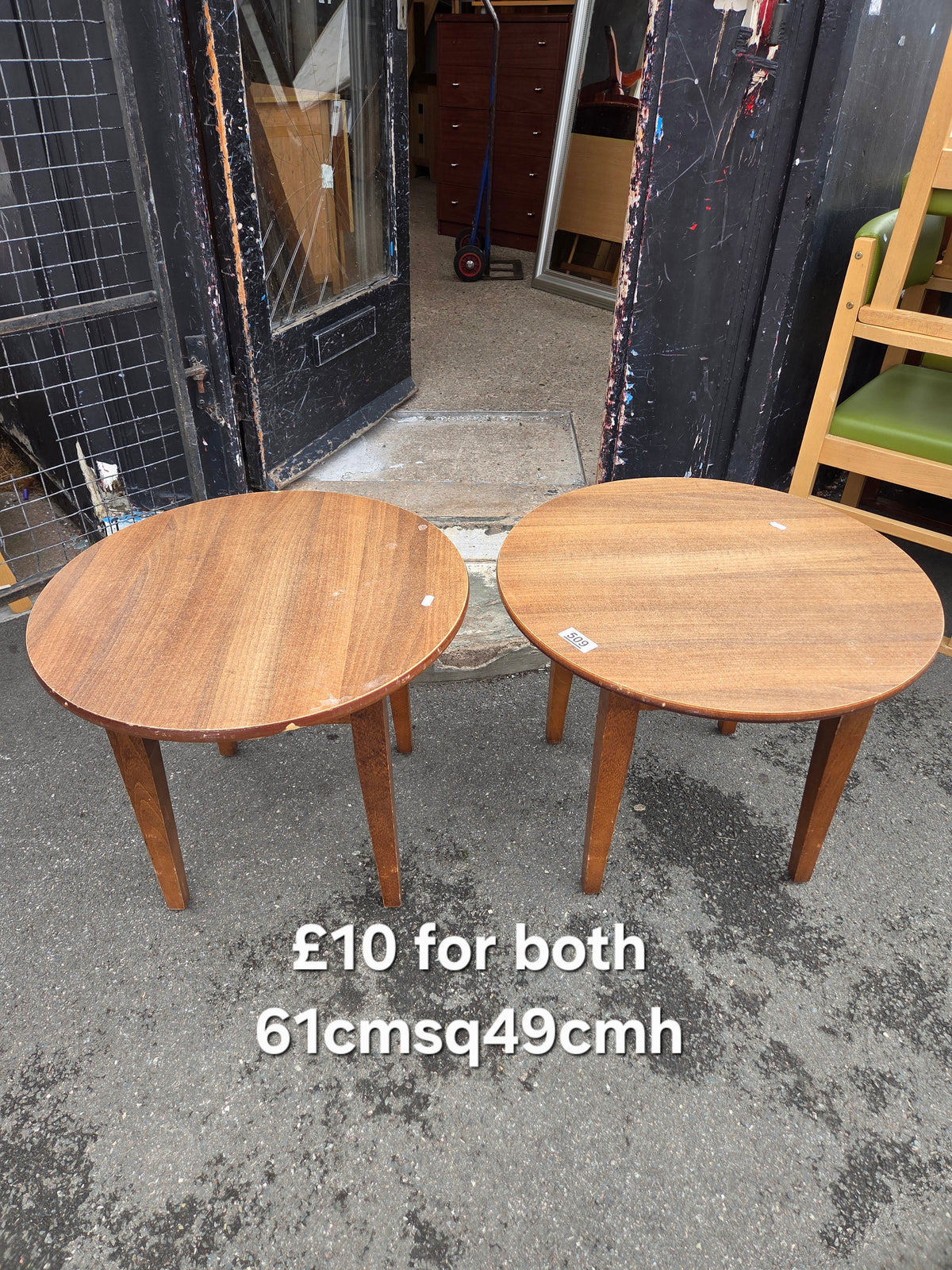 2 side tables Free Delivery in Leicester