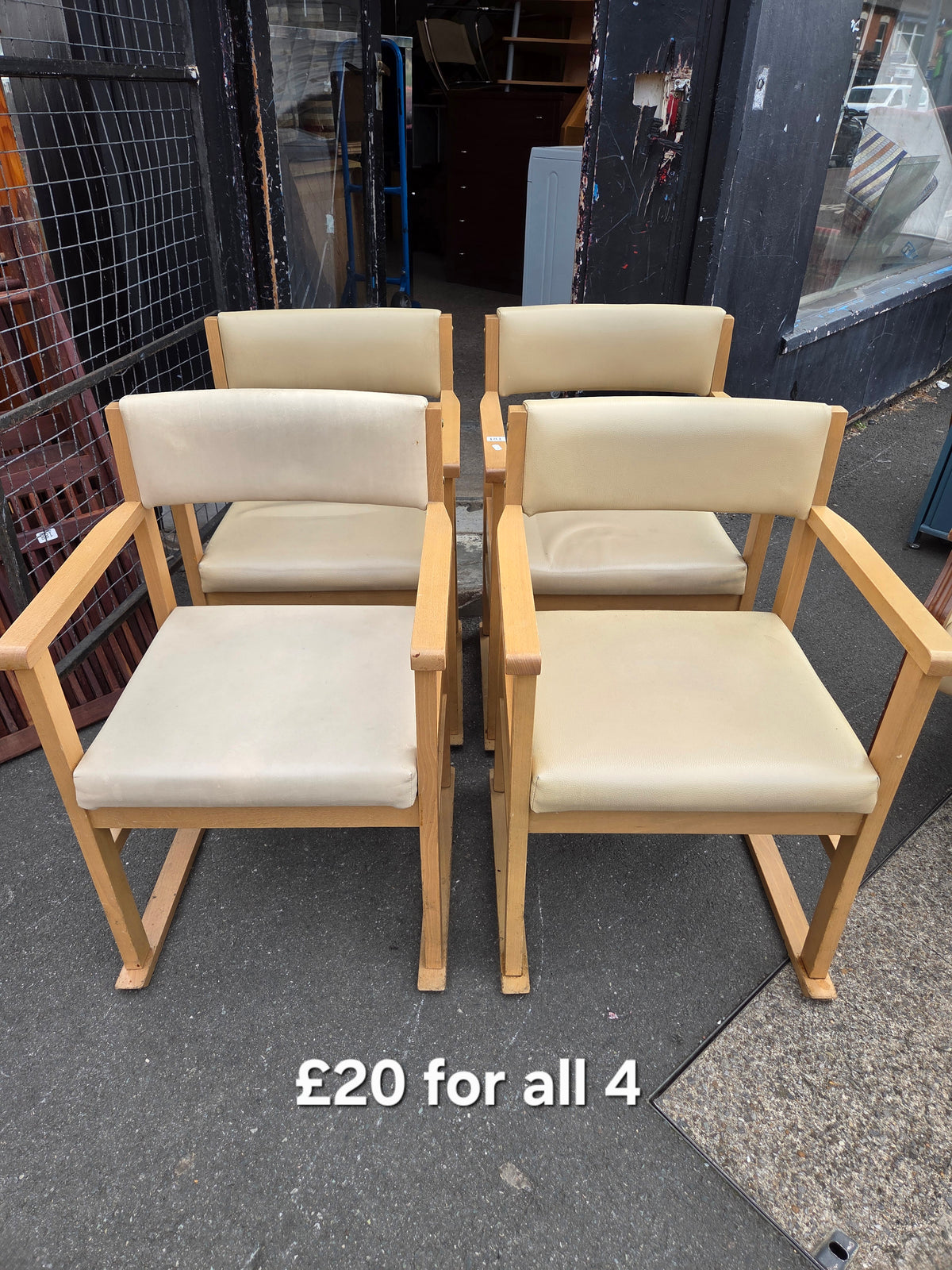 4 chairs Free Delivery in Leicester