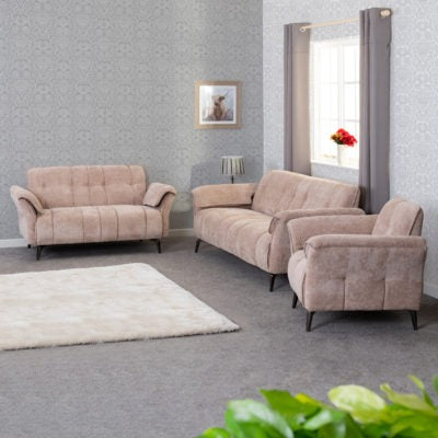 Amalfi 3 Seater Sofa
Champagne Fabric