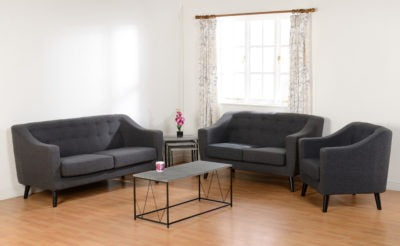 Ashley 3 Seater Sofa
Dark Grey Fabric