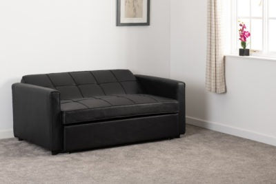 Astoria Sofa Bed
Black Faux Leather