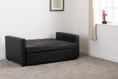 Astoria Sofa Bed
Black Faux Leather