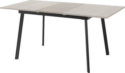 Avery Extending Dining Set with Avery Chairs
Concrete/Grey Oak Effect/Black/Grey Velvet