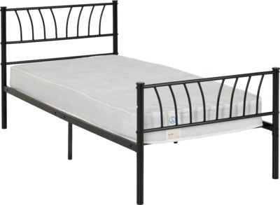 Harlow 3' Bed
Black