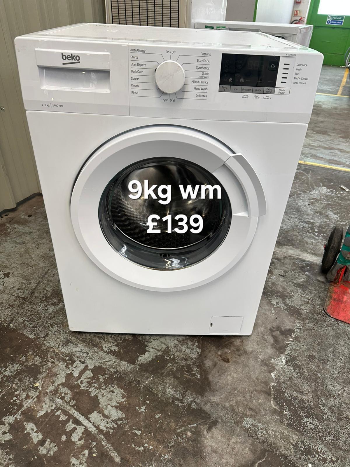 Beko 9kg washing machine π Free Delivery π 120 Days Warranty π