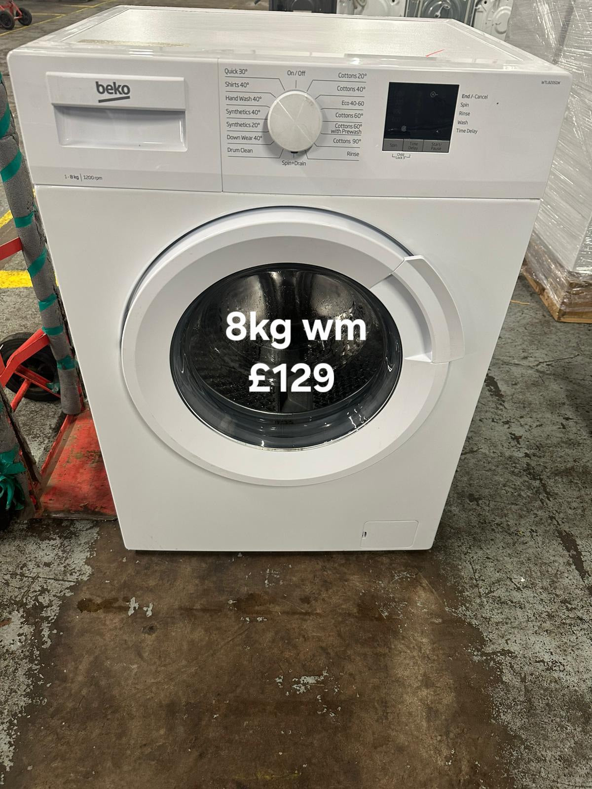 Beko 8kg washing machine π Free Delivery π 120 Days Warranty π