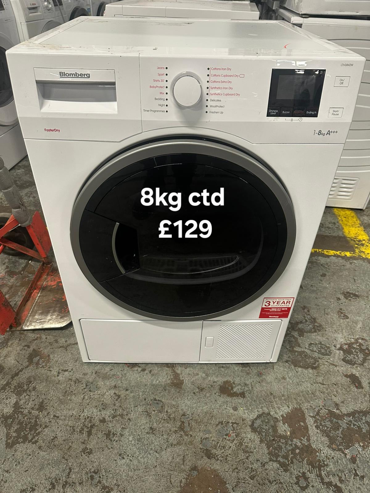 Blomberg 8kg heat pump condenser dryer π Free Delivery π 120 Days Warranty π
