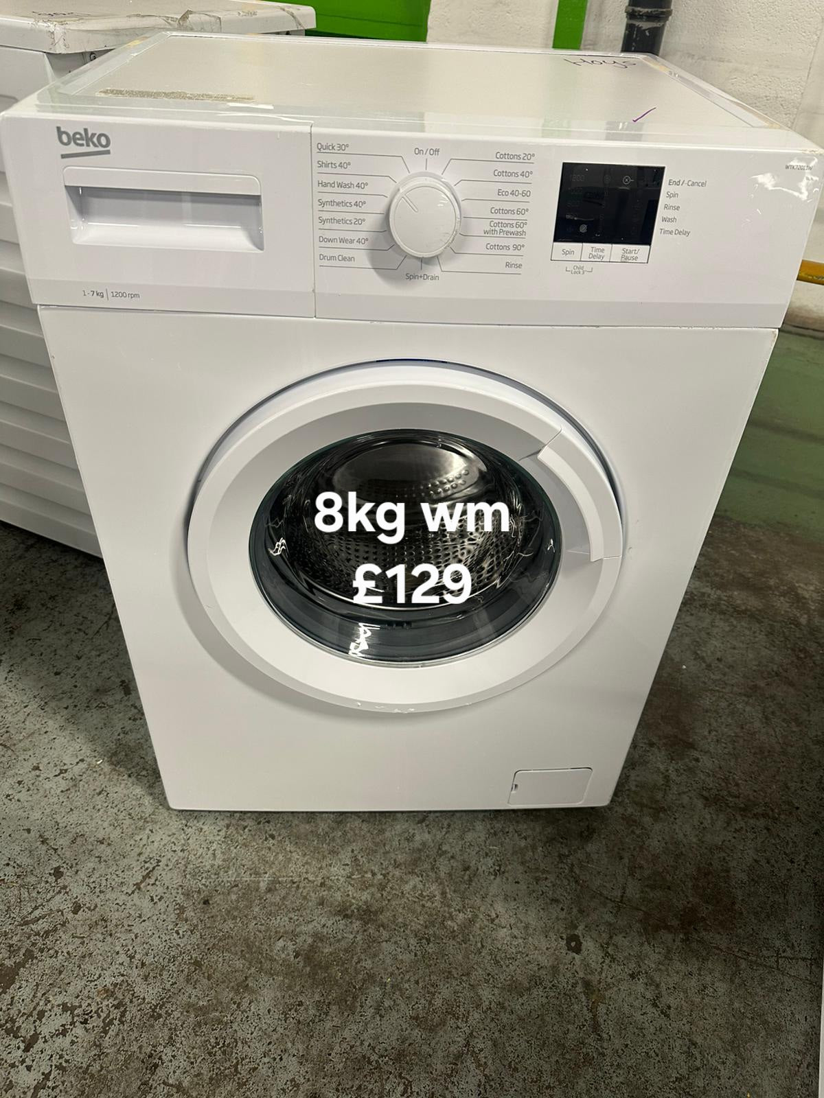 Beko 8kg washing machine π Free Delivery π 120 Days Warranty π