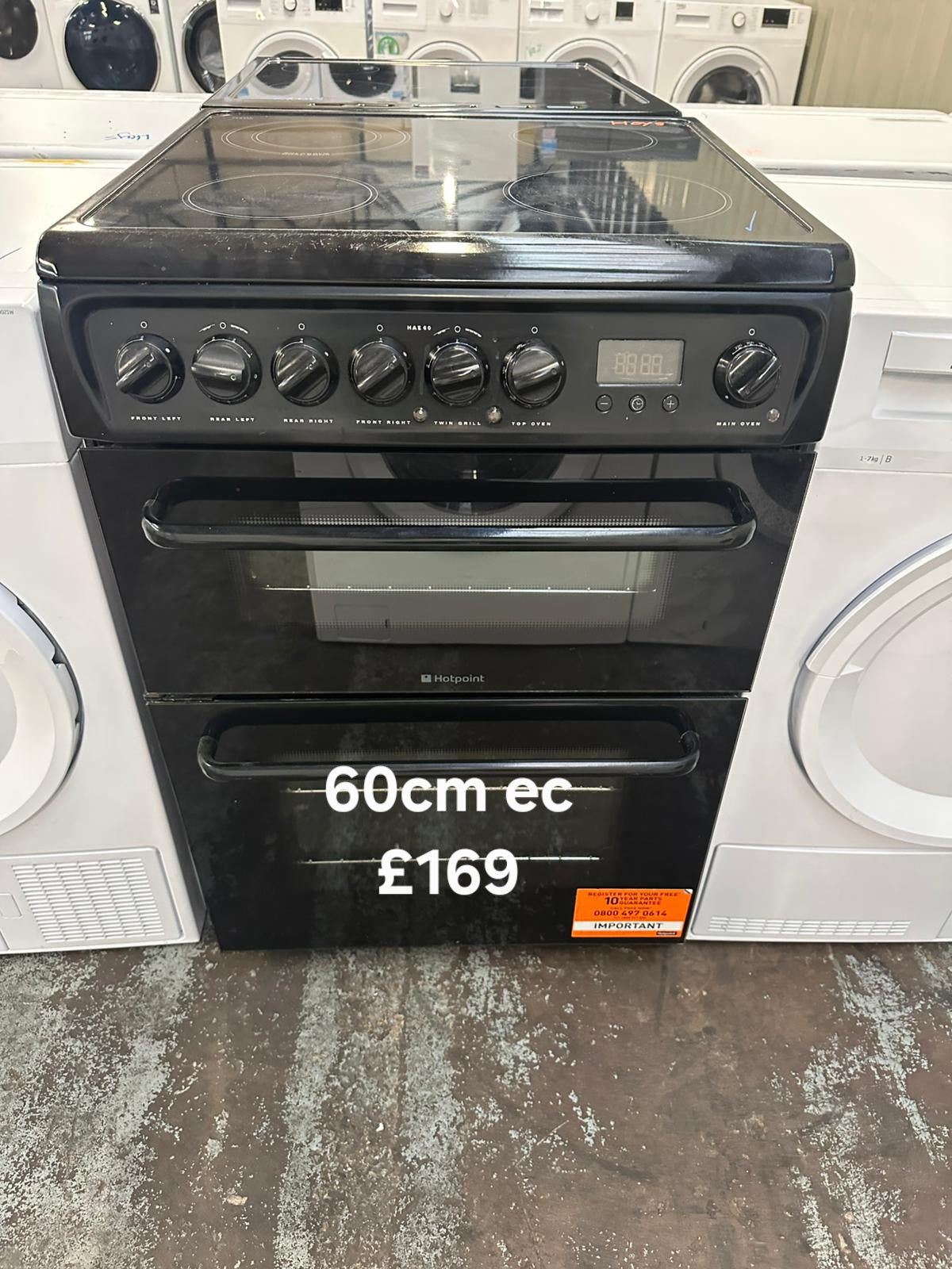 Hotpoint 60cm Electric cooker π Free Delivery π 120 Days Warranty π