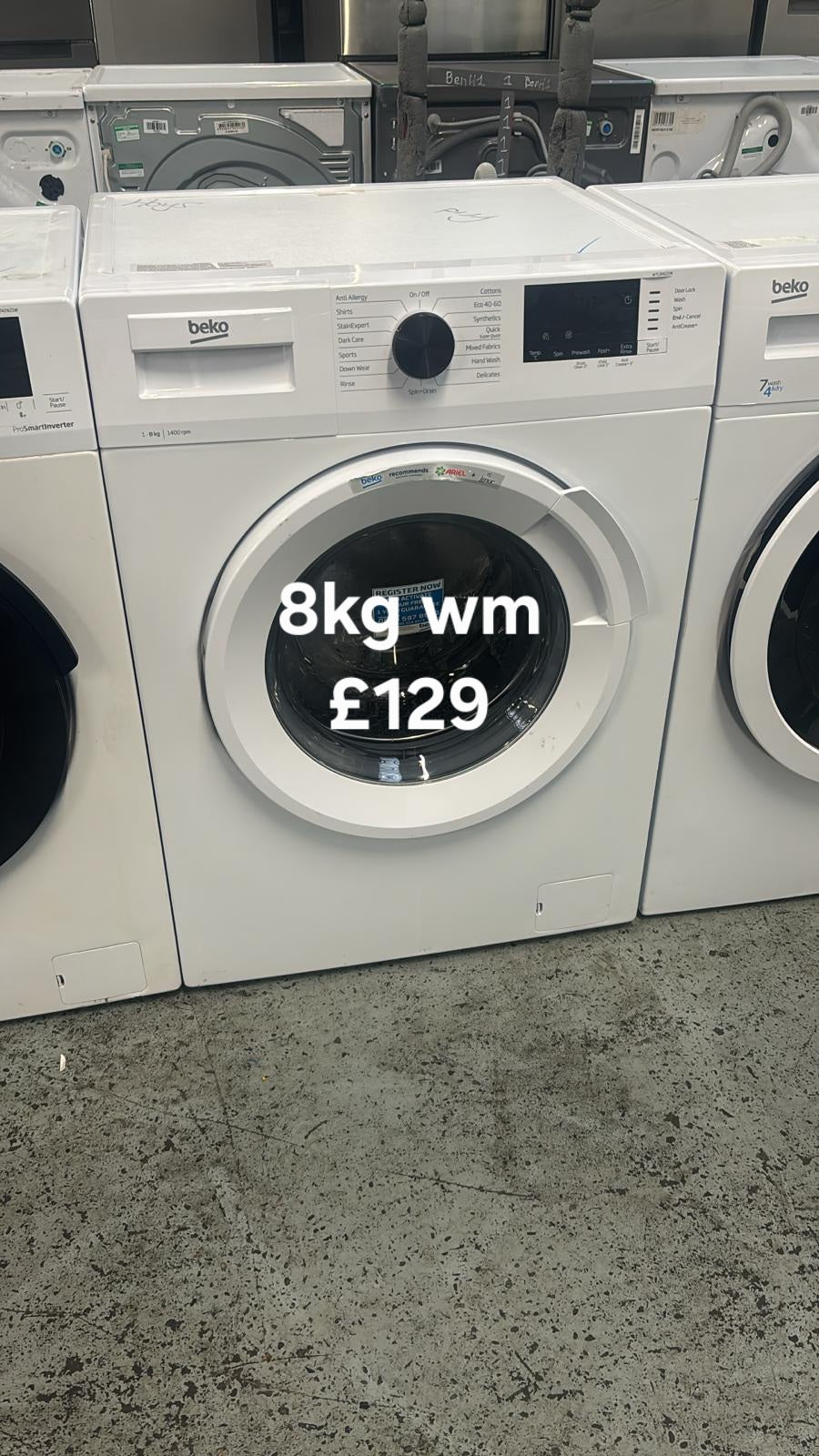 Beko 8kg washing machine π Free Delivery π 120 Days Warranty π