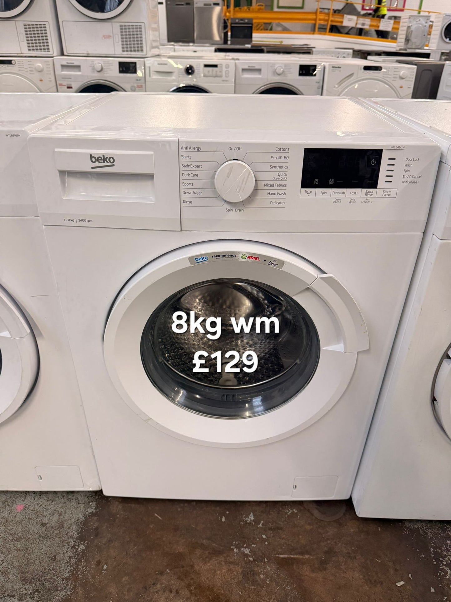 Beko 8kg washing machine π Free Delivery π 120 Days Warranty π