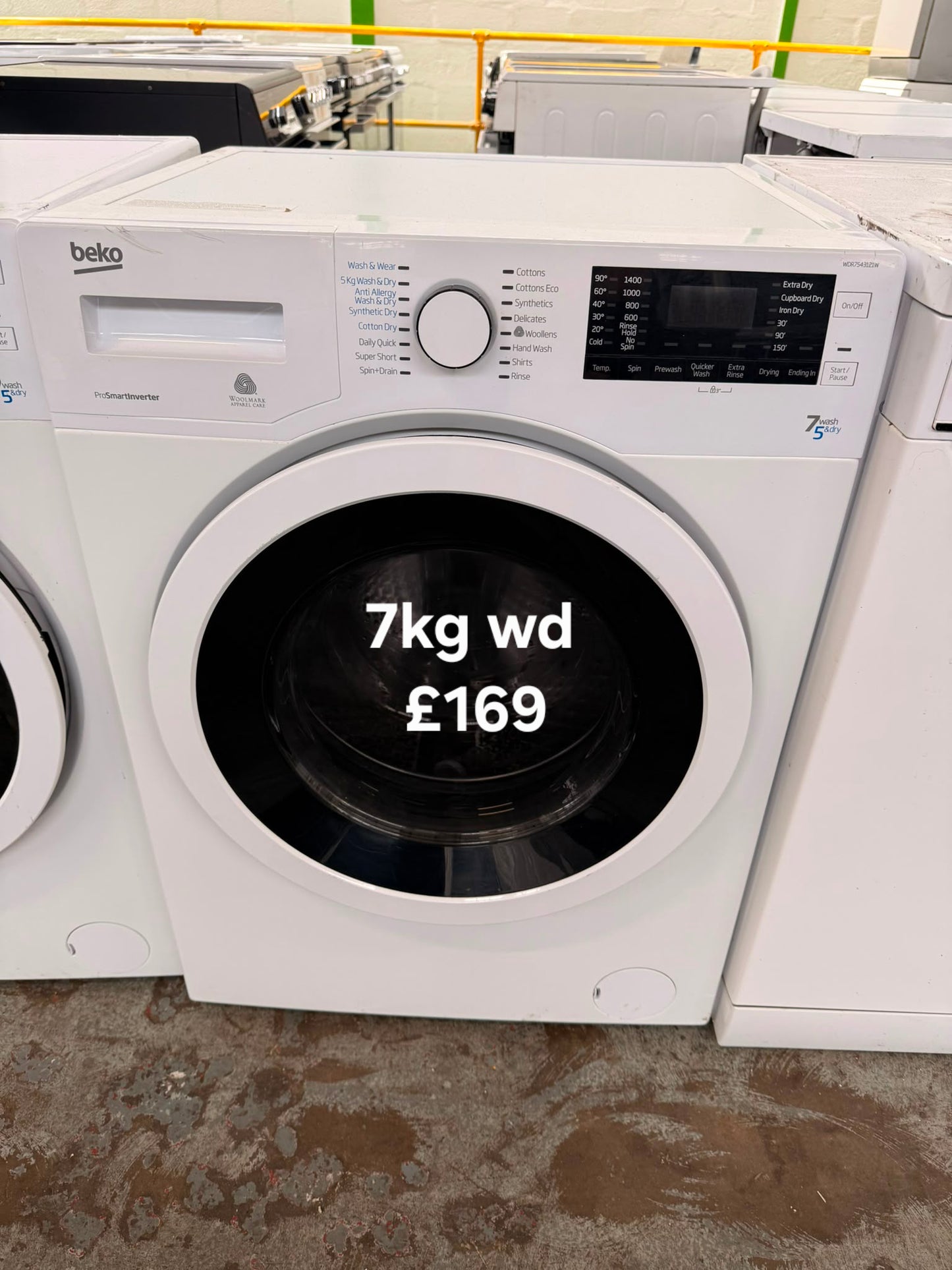Beko 7kg washer dryer π Free Delivery π 120 Days Warranty π