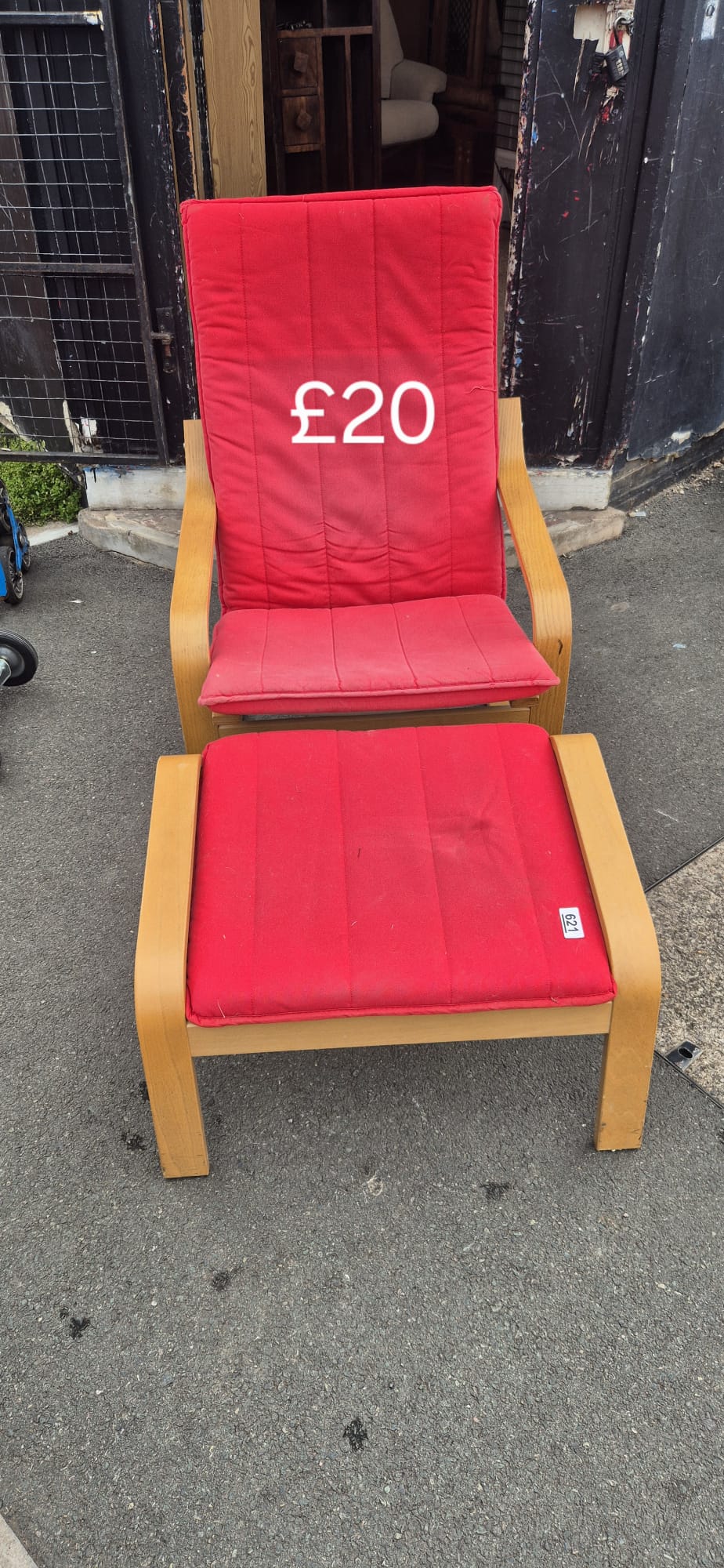 Ikea chair and stool ๐ Free delivery in Leicester ๐