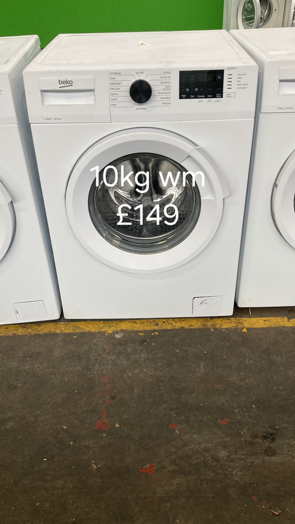 Beko 10kg washing machine π Free Delivery π 120 Days Warranty π