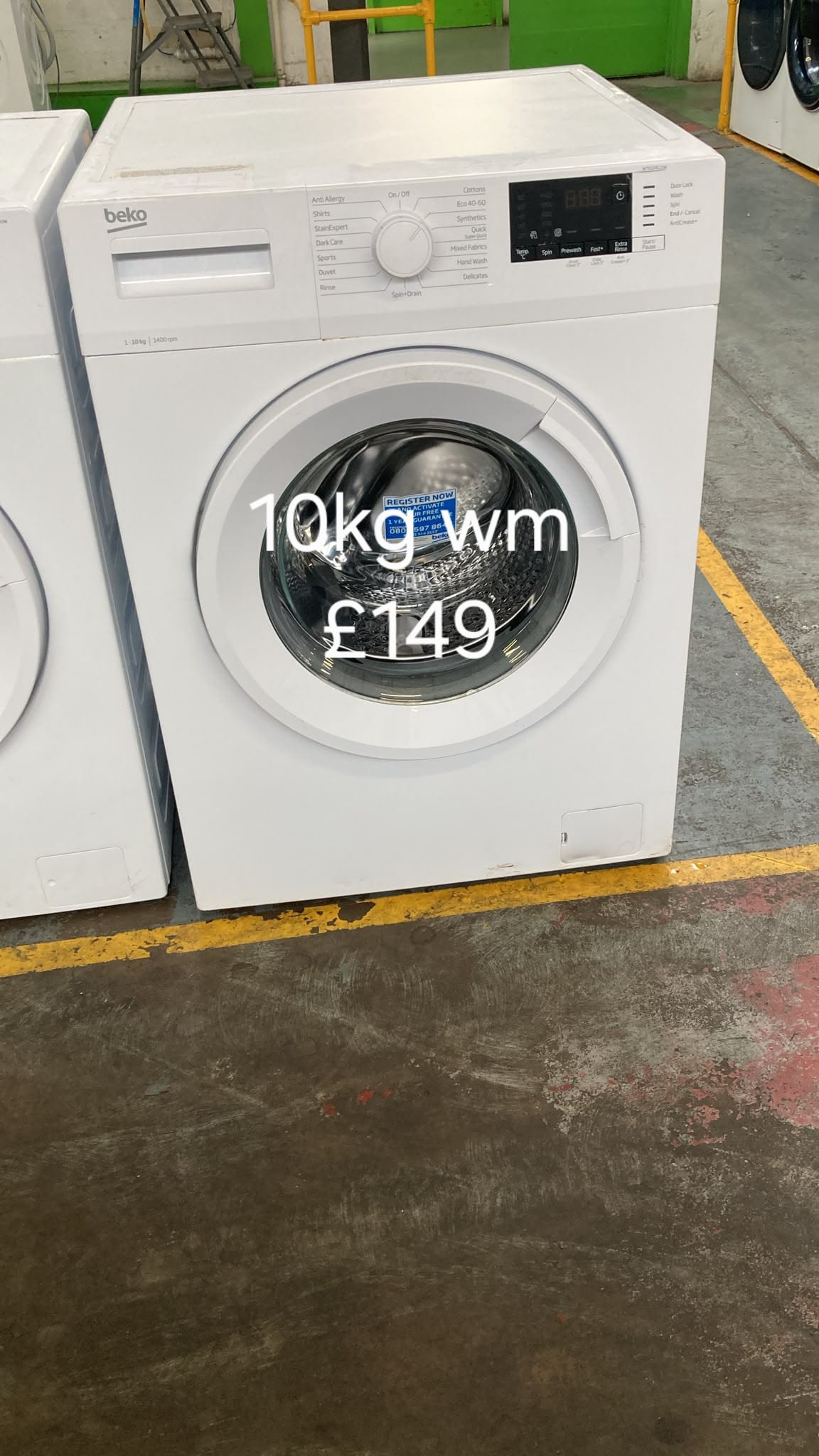 Beko 10kg washing machine π Free Delivery π 120 Days Warranty π