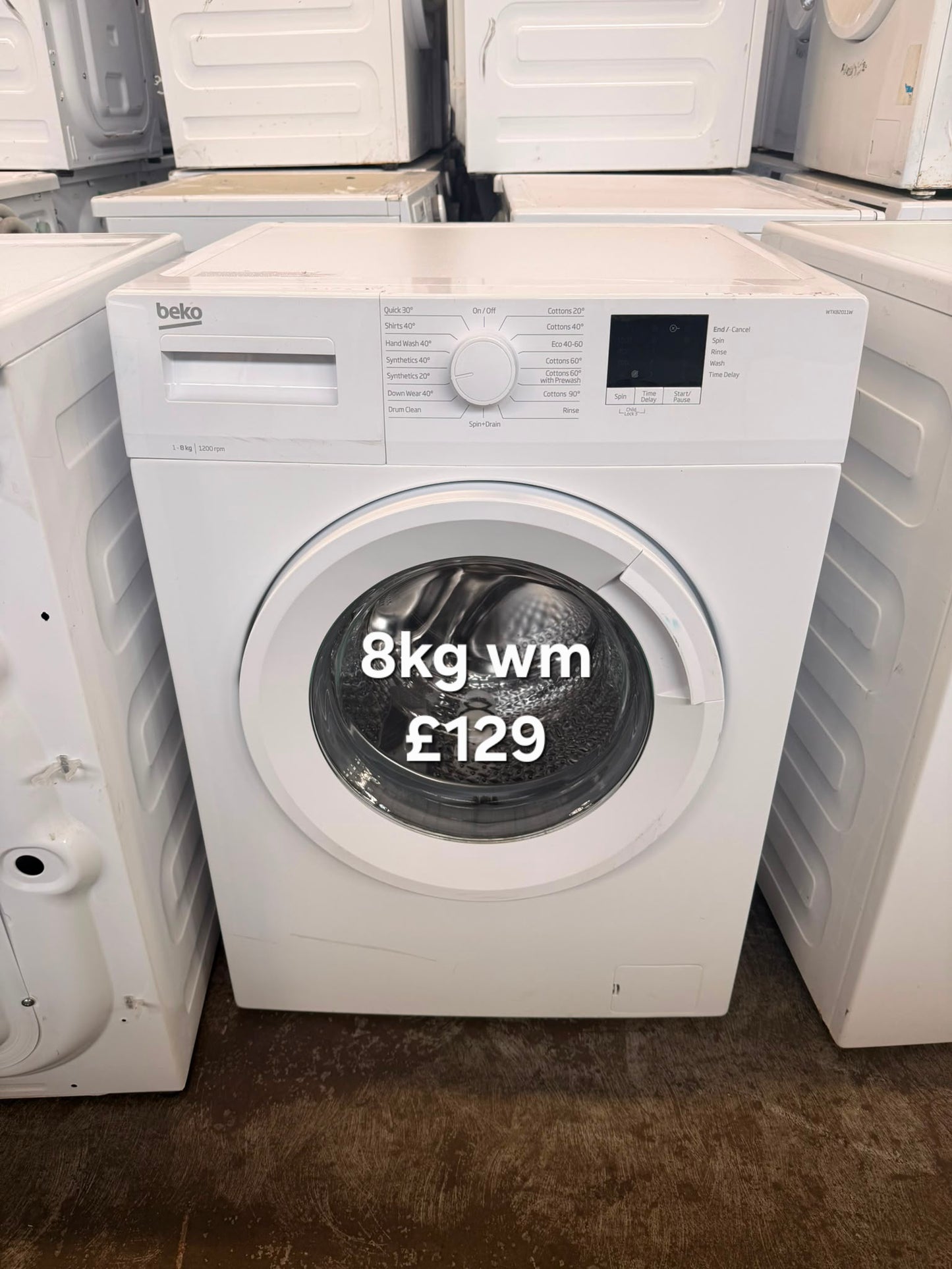 Beko 8kg washing machine π Free Delivery π 120 Days Warranty π