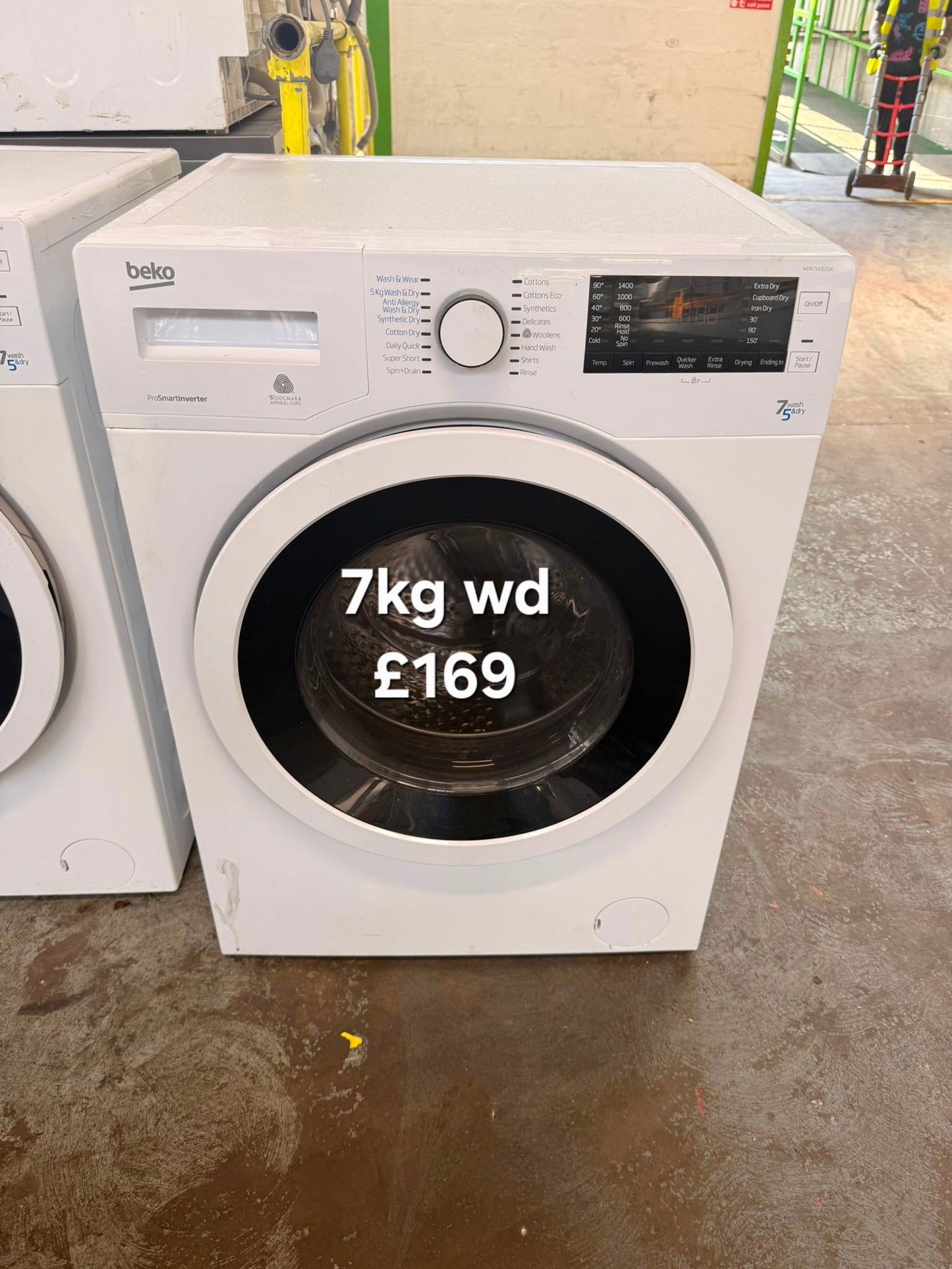 Beko 7kg washer dryer π Free Delivery π 120 Days Warranty π