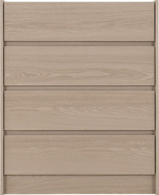 Paris 4 Drawer Chest
Smoked Ash Effect