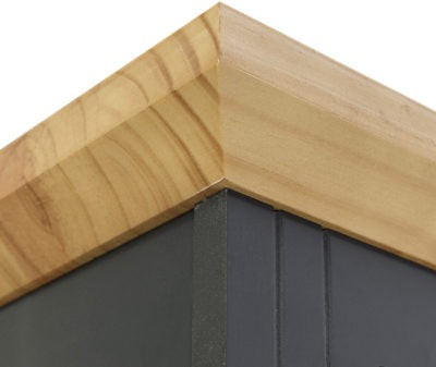 Toledo 2+2 Drawer Chest
Grey/Oak Effect