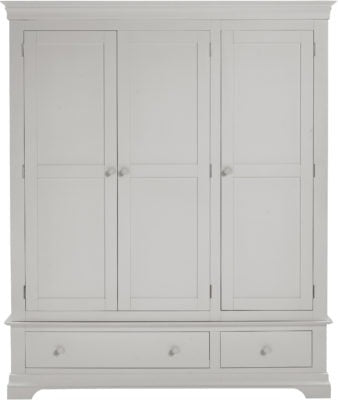Bordeaux 3 Door Wardrobe
Pebble Grey