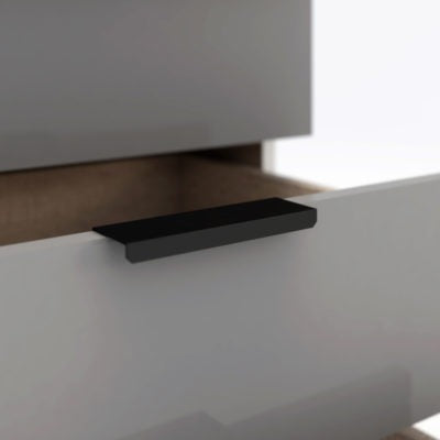 Madrid 5 Drawer Chest
Grey/White Gloss