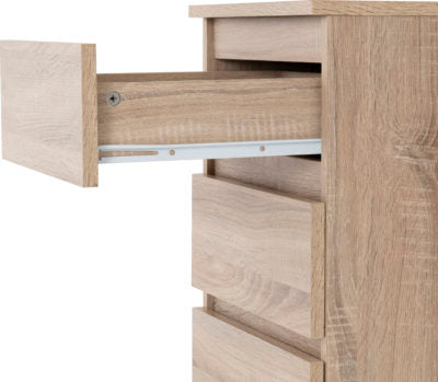 Malvern 3 Drawer Bedside
Sonoma Oak Effect