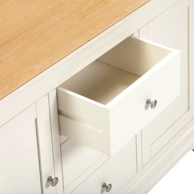Bordeaux 2 Door 3 Drawer Sideboard
Ivory/Oak