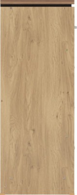 Charles 3+2 Drawer Chest
Oak Effect Veneer with Walnut Trim