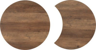 Athens Duo Coffee Table Set
Medium Oak Effect/Black