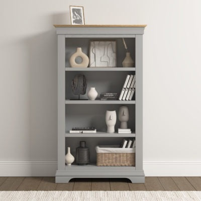 Bordeaux Bookcase
Pebble Grey/Oak